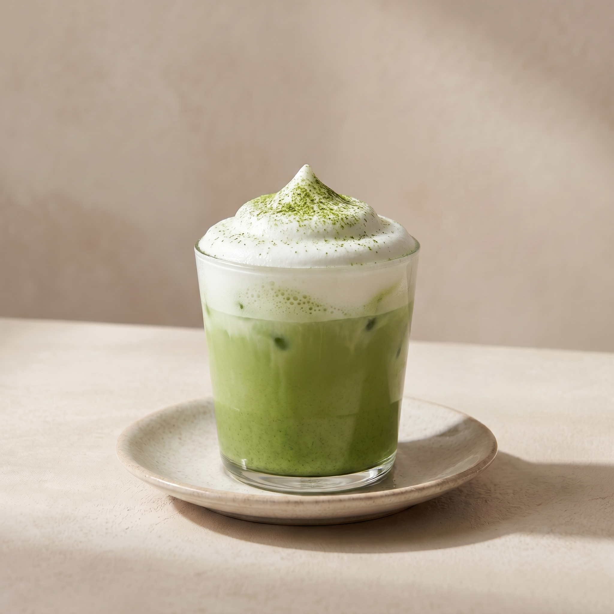 Cold milk foam